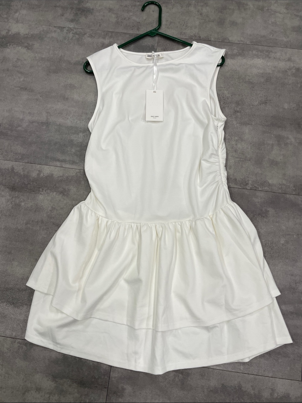 NWT XL Grace Karin dress with layered hem